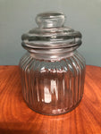 a** Glass CANDY JAR with Lid