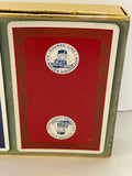 <€€ Vintage Set/2 Double Deck of Playing Cards Maersk Line A. P. Moller Steamship Co. Advertising