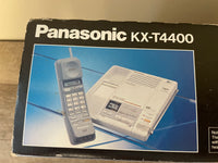 *Vintage PANASONIC KX-T4400 Cordless Telephone Answering Machine Manual Cassettes