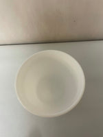 a** Vintage Set/6 Milk Glass Sherbet Dessert Dish White Anchor Hocking Grape Leaf