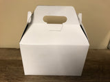 New White Party Boxes Food Lunch Gift Wedding Box Lot/84