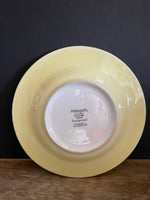 <€€ Pfaltzgraff NAPOLI Hand Painted Stoneware Set of 4 9” Salad Dessert Sandwich Plates Round