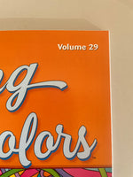 NEW FLYING COLORS Adult/Teens Coloring Book Volume 29 Creative Expression 2022 PennyPress