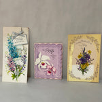 a* Vintage (1950-1960) Lot/3 Used Mother’s Day Wife Greeting Cards Crafts Scrapbooking