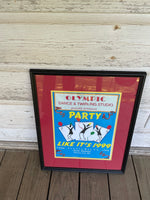*Vintage Framed Party Like It’s 1999 Dance and Twirling Studio Folly Theatre Kansas City MO
