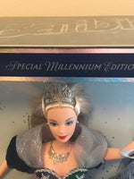 a* Vintage Millennium Princess Barbie 2000 Mattel Special Edition Bonus Ornament New in Sealed Box 24154 Retired