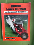 Riding Lawn Mower Service Manual Paperback Intertec Publishing 2nd Edition 1984