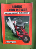 Riding Lawn Mower Service Manual Paperback Intertec Publishing 2nd Edition 1984