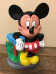 a* MICKEY MOUSE 9” Piggy Bank WALT DISNEY Productions