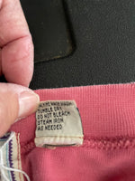 Mens XLarge Pink Long Sleeve Henley Tee Tshirt by Arizona  100% Cotton