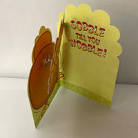 a* New Lot/2 Thanksgiving Greeting Cards w/out Envelopes
