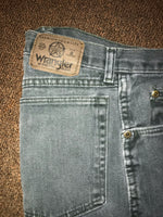 MENs WRANGLER Jeans 97601SR Gray 32” x 32” Regular Fit Gently Worn