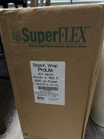 New ProLite Super Flex Stretch Wrap 12 Micron 18” x 1500 ft 2 Rolls Pallet Moving