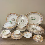 € Vintage Royal Doulton MICHELHAM D6073 Demitasse Floral Asian Variety of Pieces