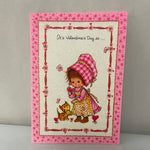 a* Vintage Used Valentine’s Day Norcross Greeting Card Crafts Scrapbooking