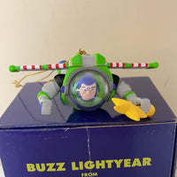 a** Vintage Grolier Disney BUZZ LIGHTYEAR Ornament President’s Edition 35600-981 in Box