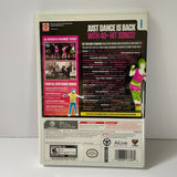 a* Nintendo Wii Video Game JUST DANCE 2 2010 Case Manual