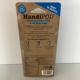 € New HandiPod Pet Poop Bag Dispenser w/ 60 Bags & 2 Sanitizers Blue