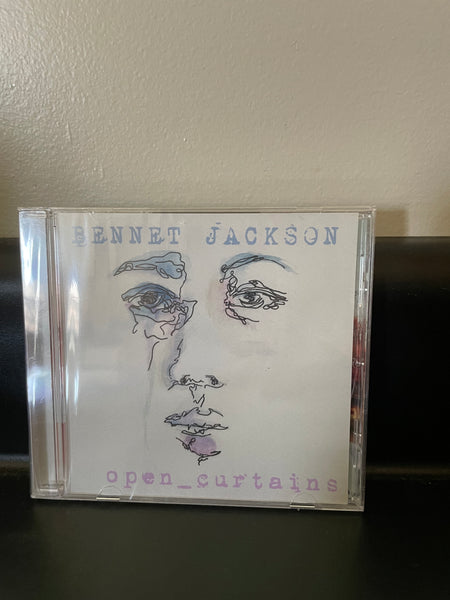 NEW/Sealed Music CD by Bennet Jackson “Open Curtains” in case 2017