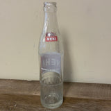 a* Vintage NEHI Soda Empty 10 oz. Bottle Red and White